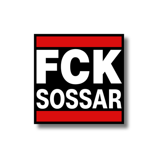 Klistermärke 'FCK SOSSAR'